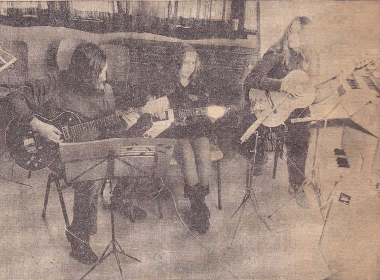 Ed geeft les 1971 (Muziekschool Wilhelminaplein}.jpg
